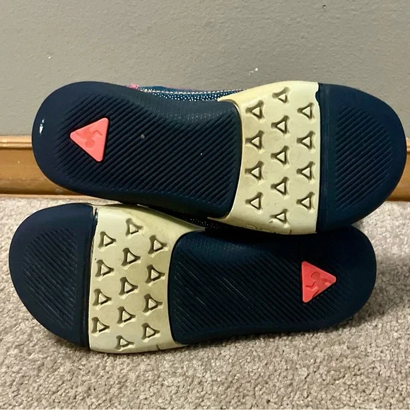 PLAE Camille Shimmer Waterproof Boots, Navy/Blue/Pink - Size 11 (GUC) - Picture 8 of 9